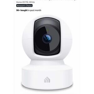 Kasa Indoor Pan/Tilt Smart Security Camera, 1080p HD Dog-Camera